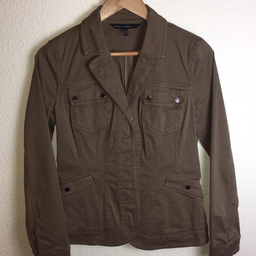 White House Black Market Military Jacket